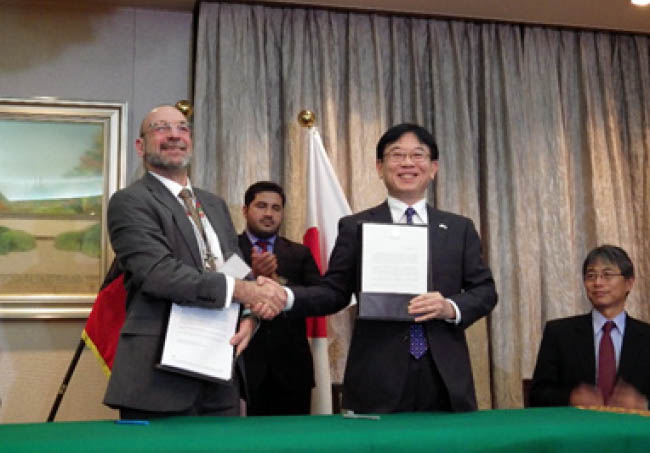 جاپان برای توسعه مناطق مرزی افغانستان و تاجیکستان 9،1 میلیون دالر کمک کرد